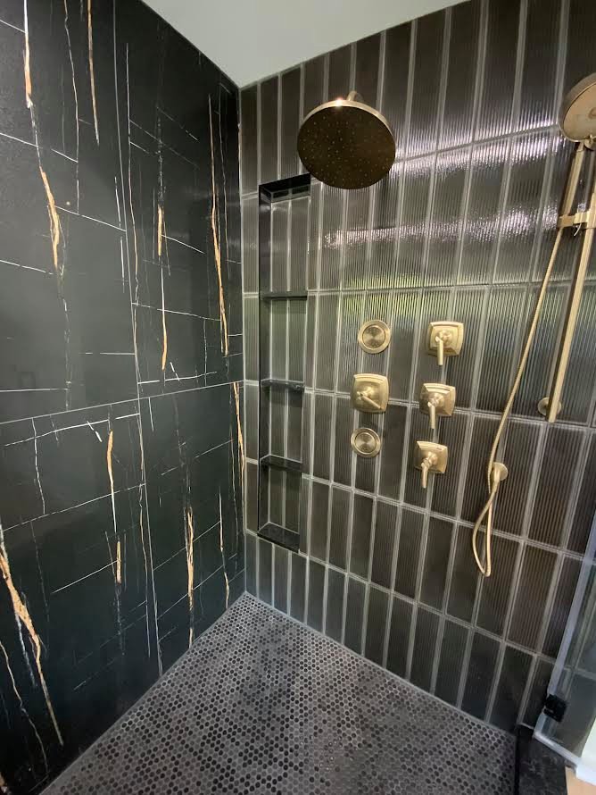 Dramatic Contemporary Bathroom