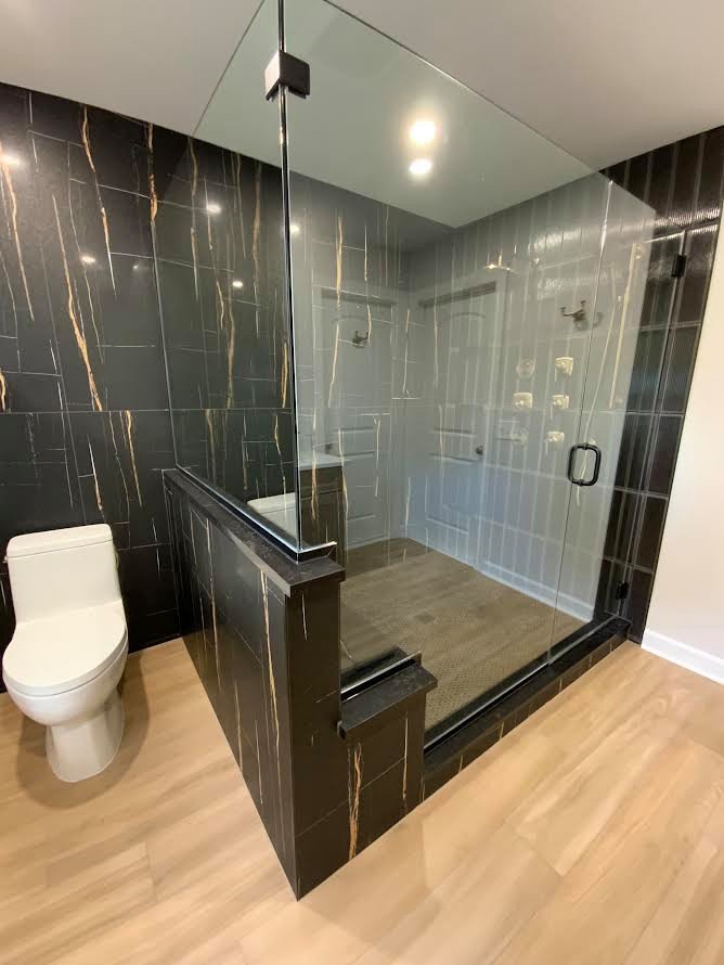 Dramatic Contemporary Bathroom