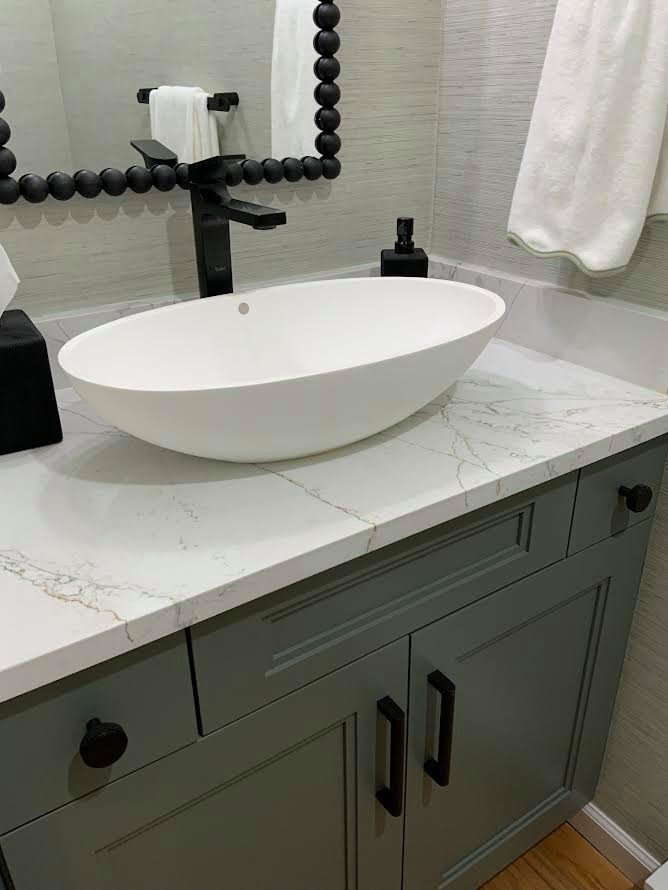 Green with Envy Powder Room